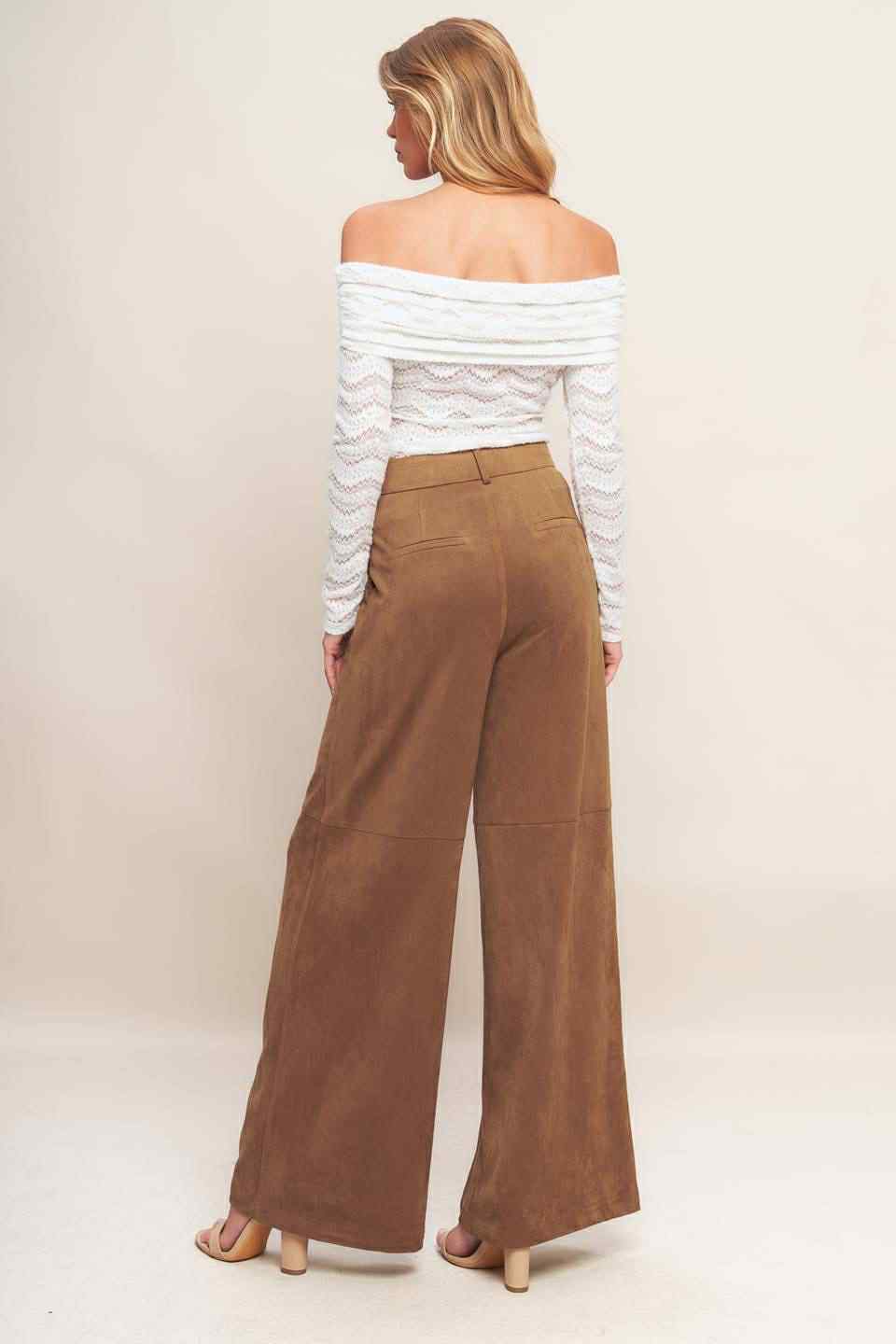 Refined Impressions Suede Pants