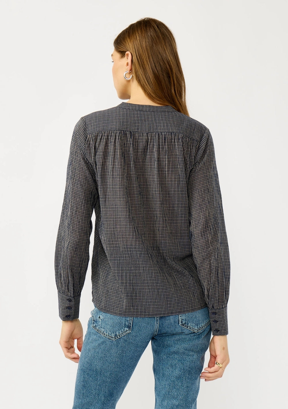 Wallace Checkered Blouse