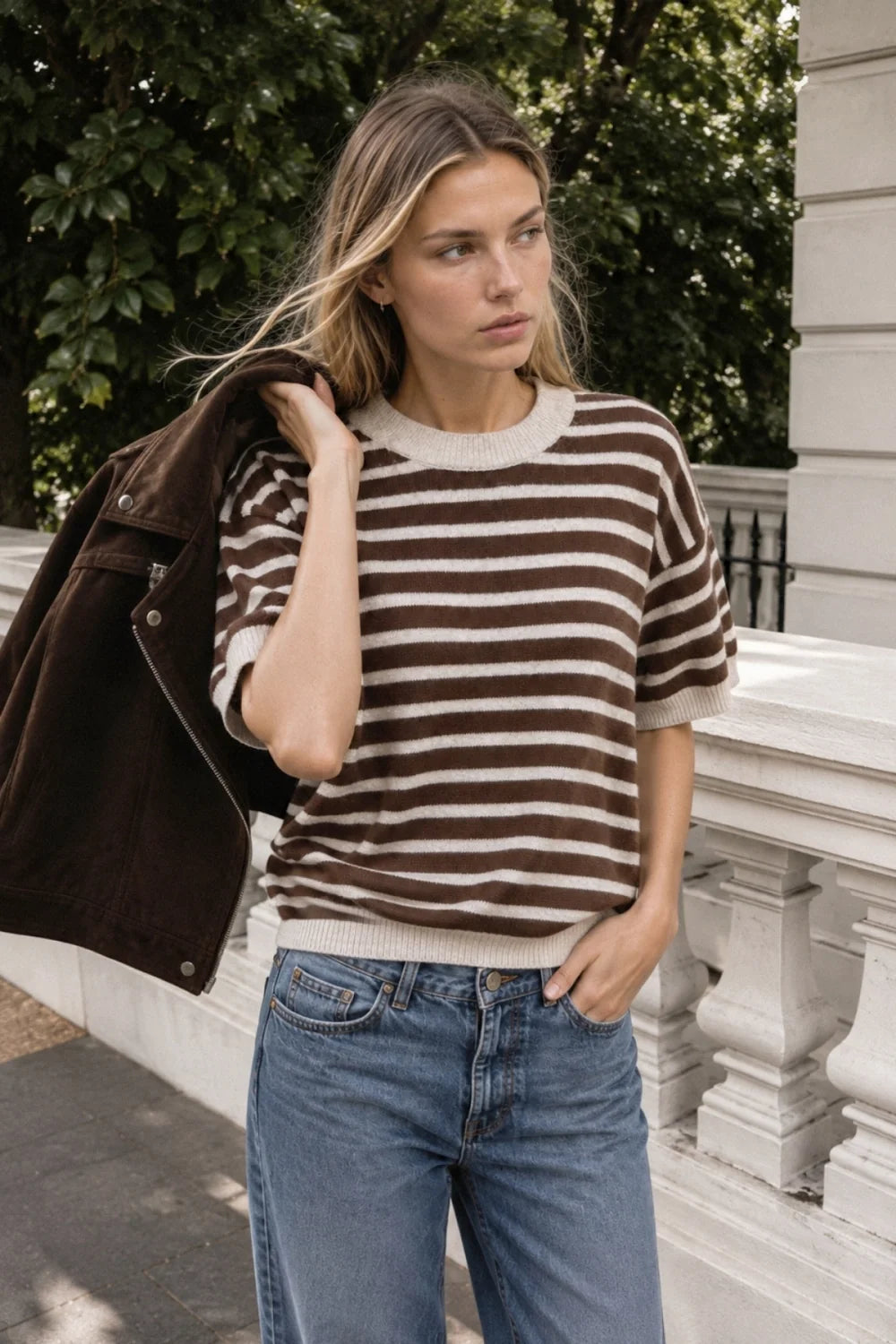 Neith Striped Sweater