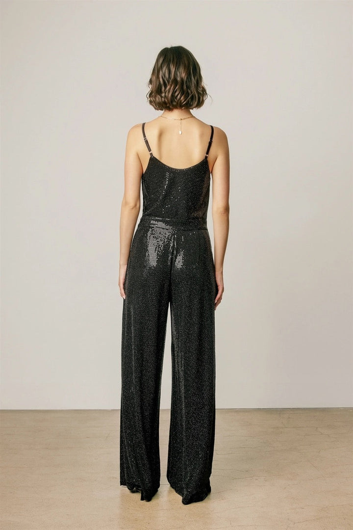 Elsie Sequin Cowl Neck Jumpsuit