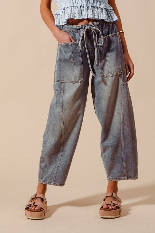 Rebel Wide Leg Denim