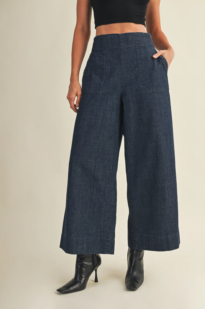Calista Denim Trouser