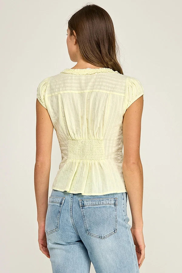 Astrid Ruffle Blouse