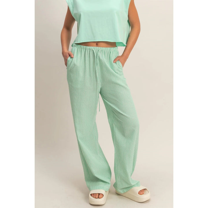 Elina Striped Pants