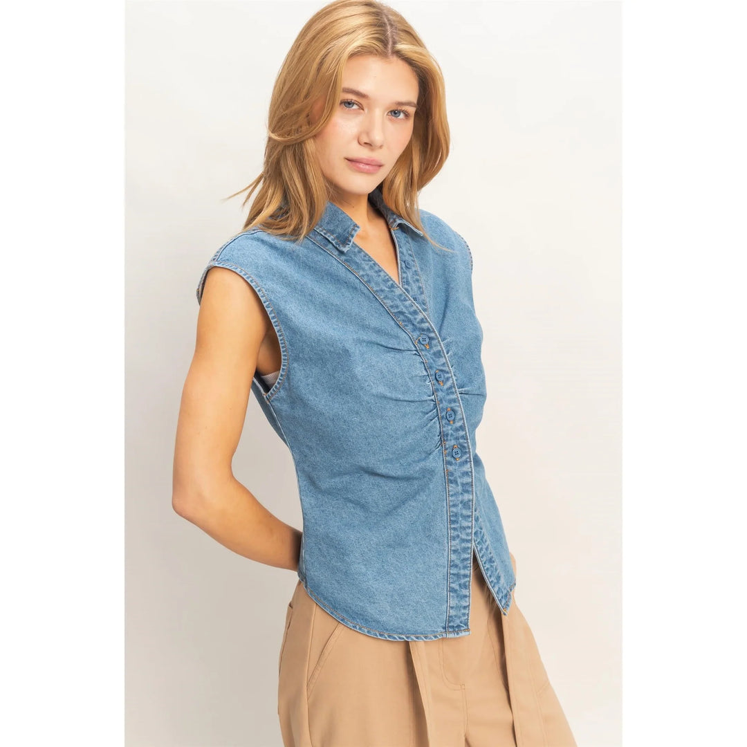 Talia Denim Shirt