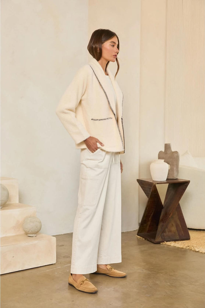 Kayla Open Front Cardigan
