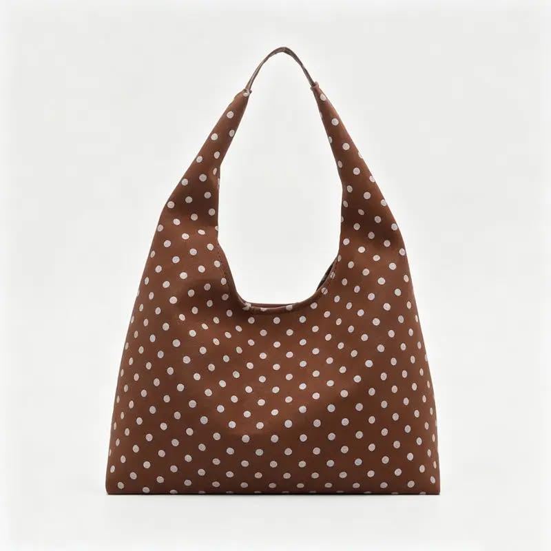 Polka Dot Hobo Bag