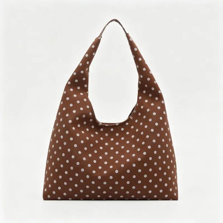 Polka Dot Hobo Bag