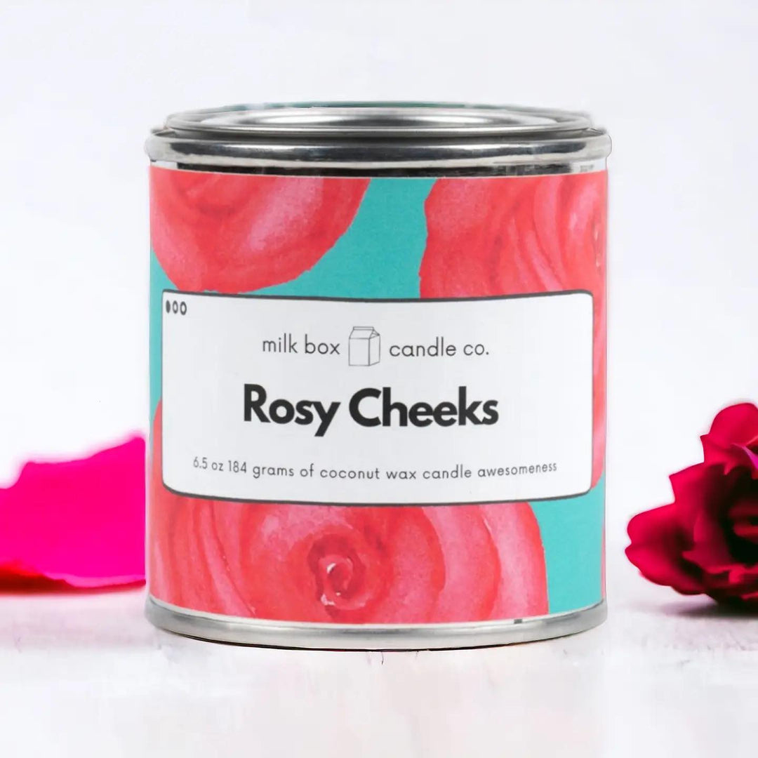 Milk Box Candle - Rosy Cheeks