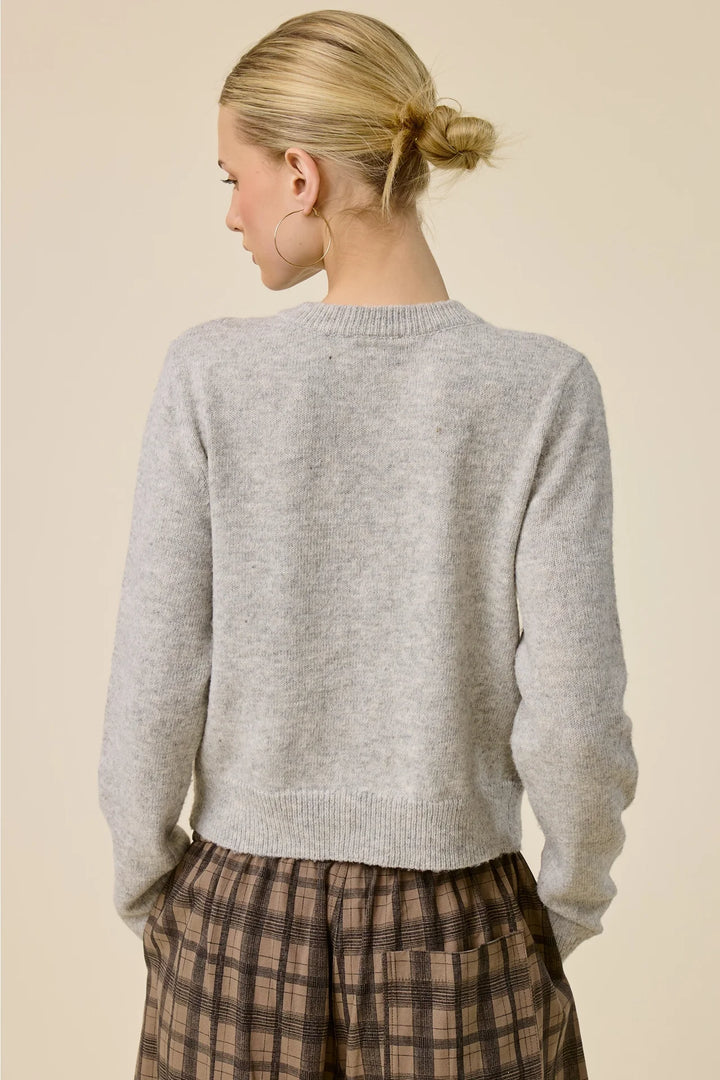 Amelia Ruffle Trim Cardigan
