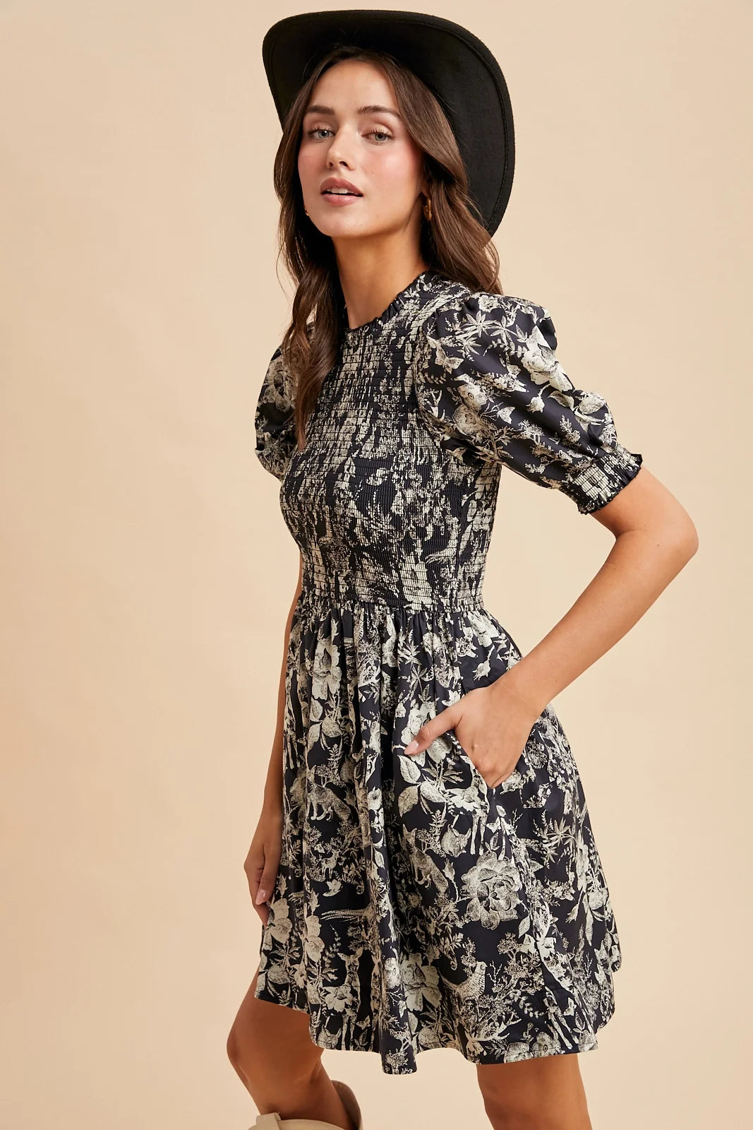 Lucille Smocked Dress