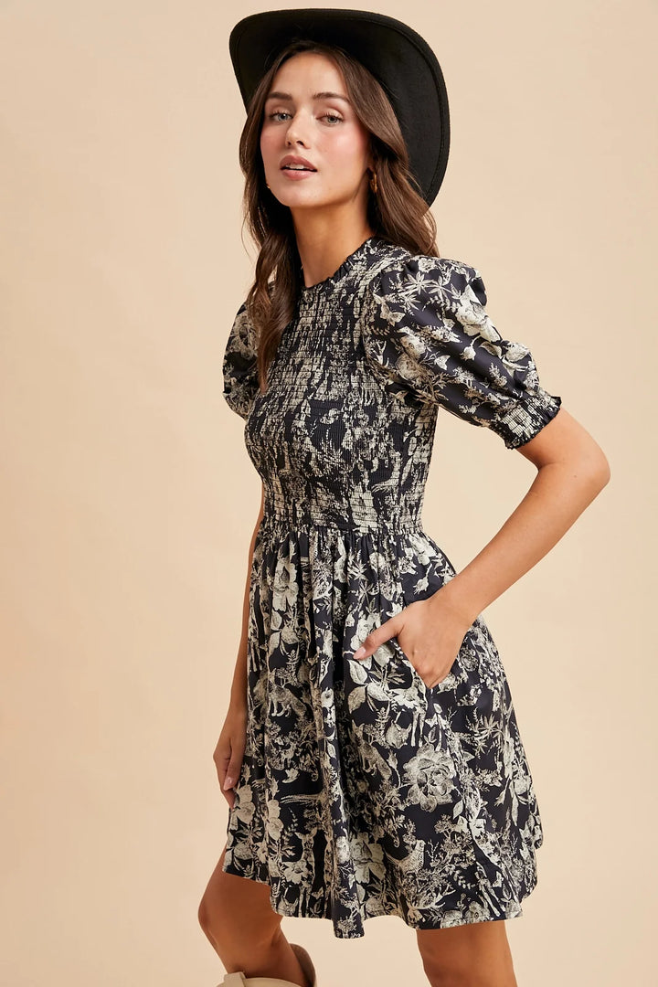 Lucille Smocked Dress