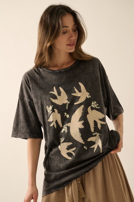 Soaring Vintage Print Tee