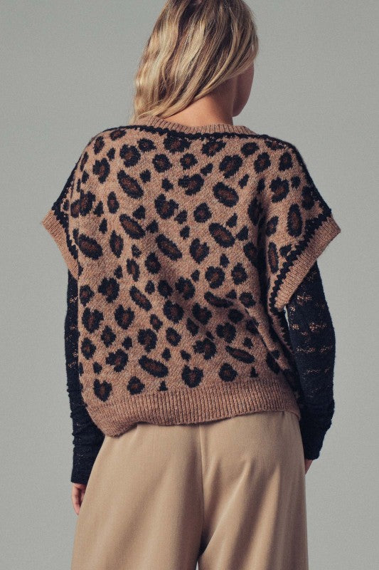 In The Wild Leopard Vest