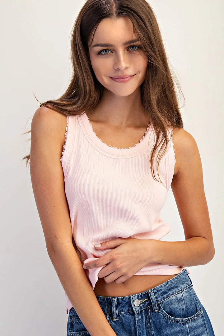 Gemma Ribbed Knit Tank