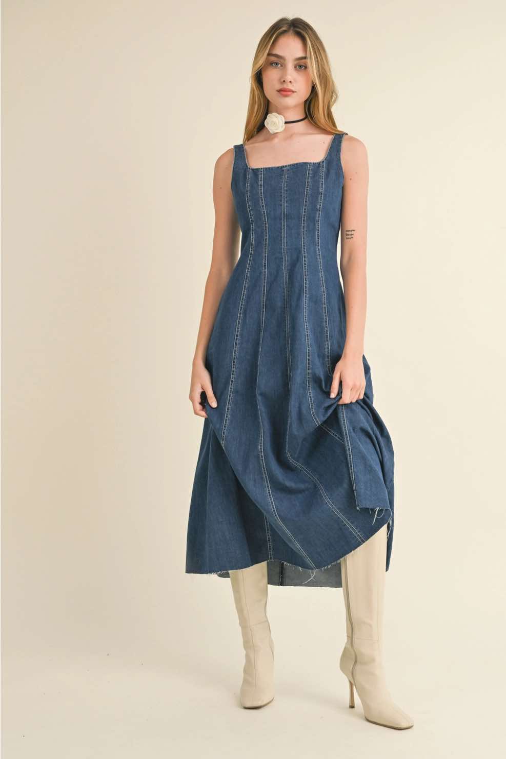 Nova Denim Maxi