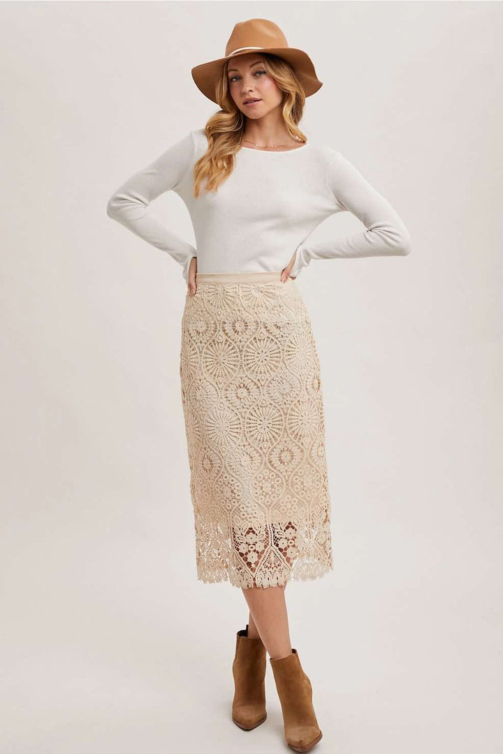 Adele Lace Midi