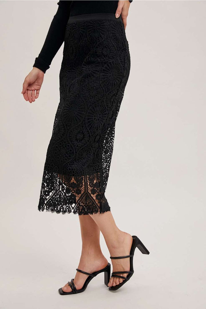 Adele Lace Midi