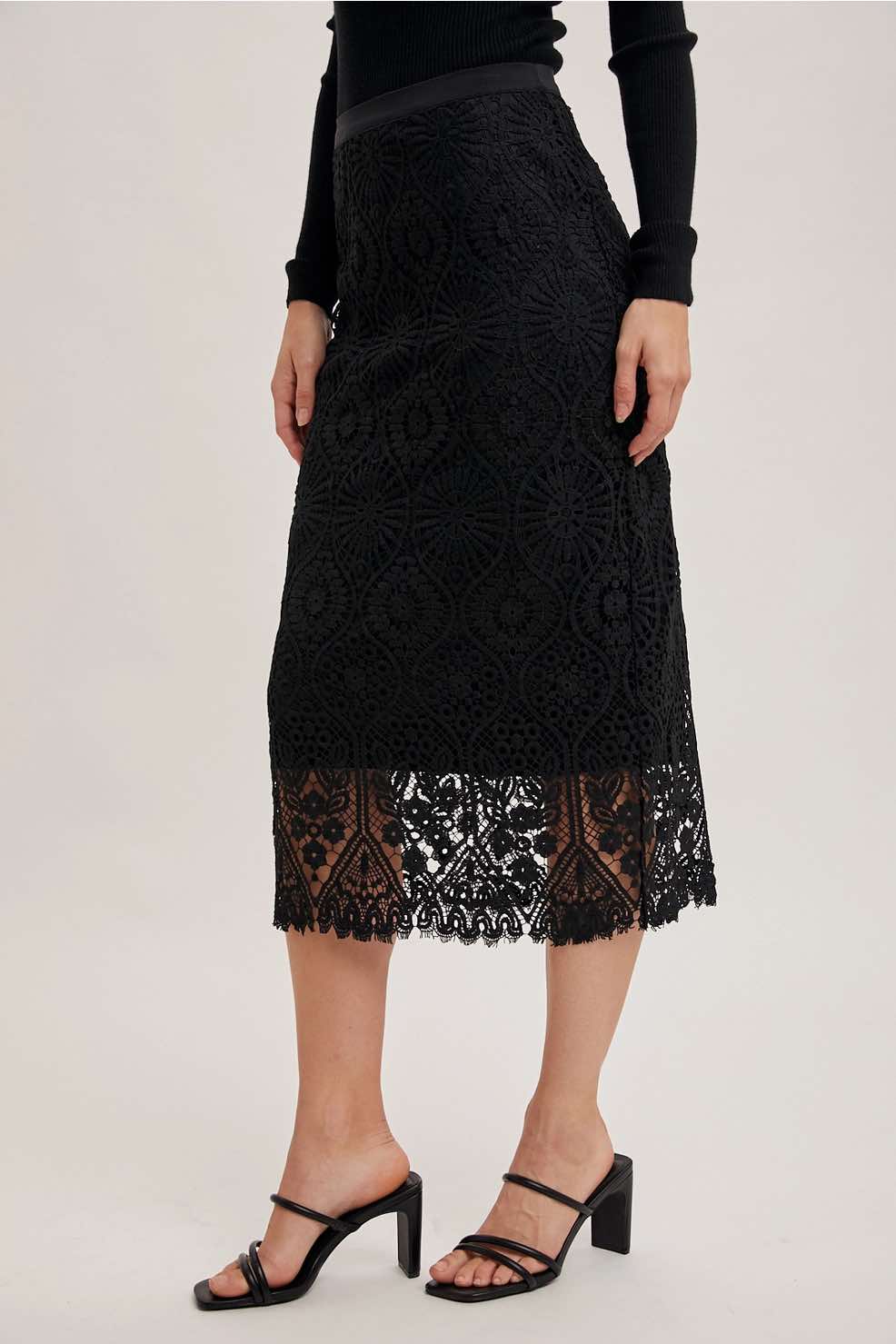 Adele Lace Midi