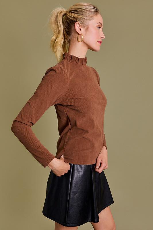 Effie Corduroy Top