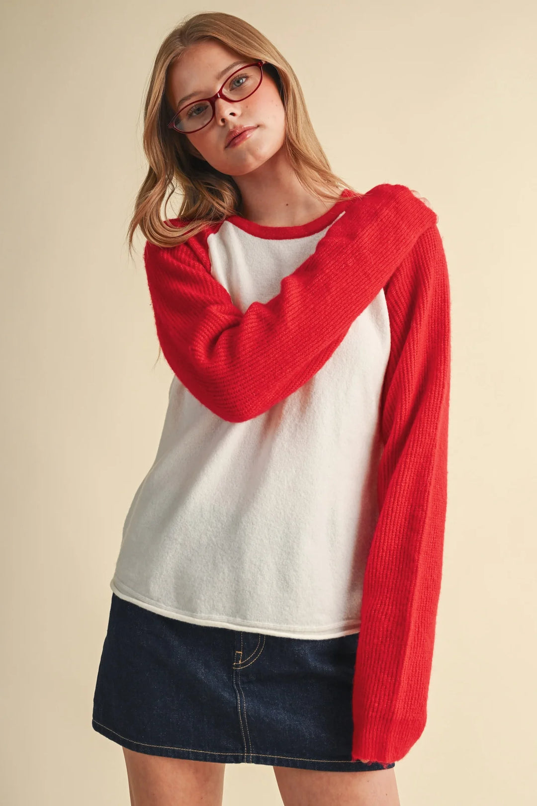 Mira Baseball Sweater