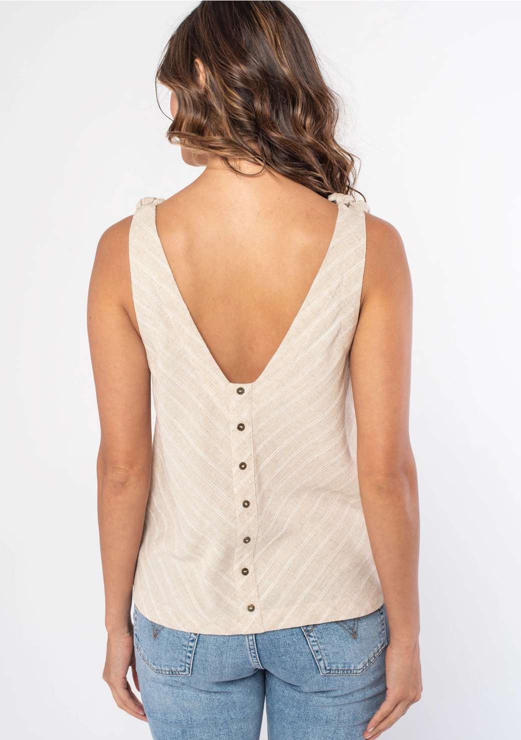 Nora Tie Shoulder Tank