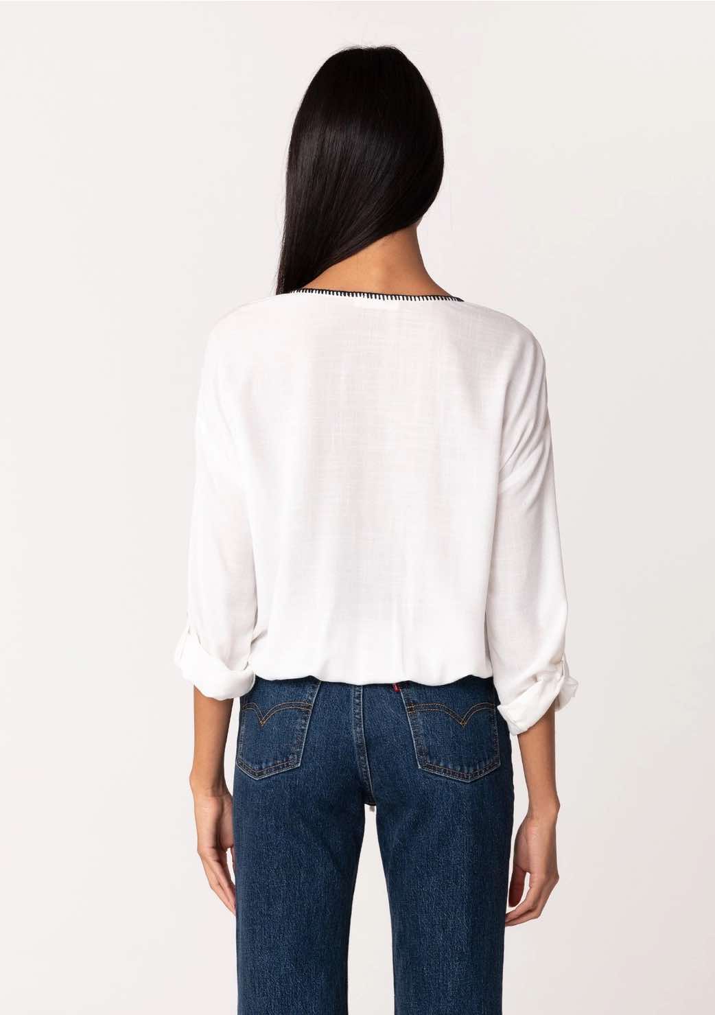 Aria Embroidered Blouse