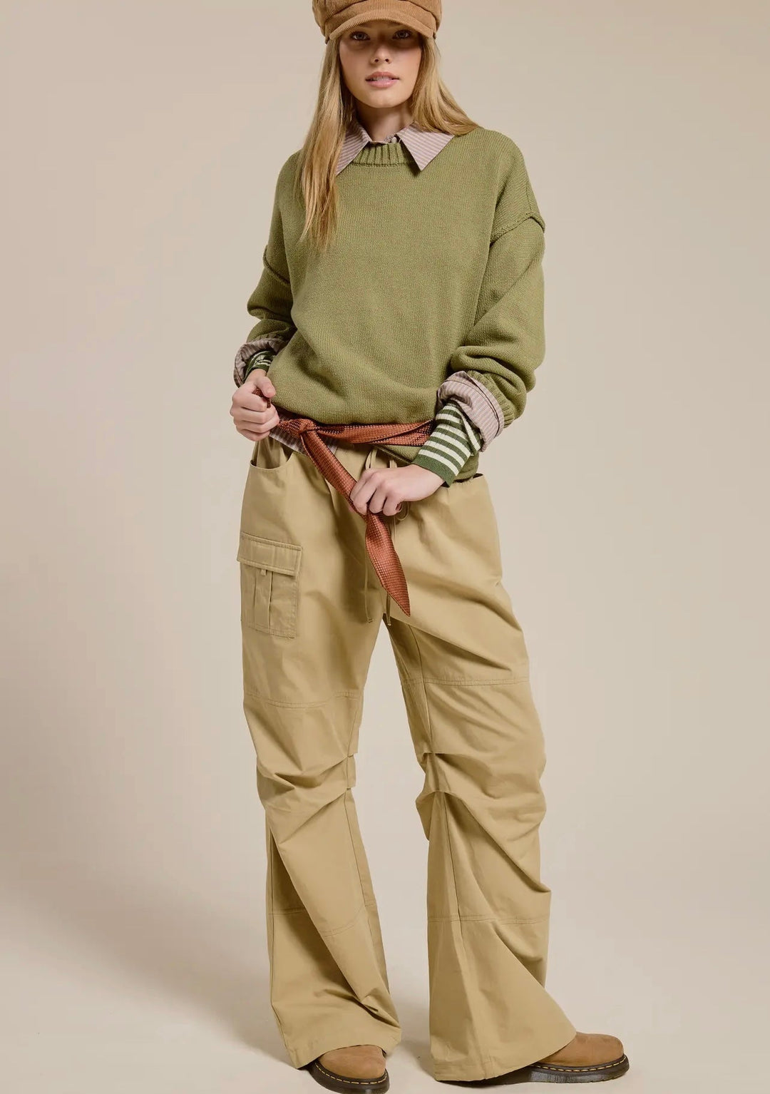 Mary Raw Edge Sweater