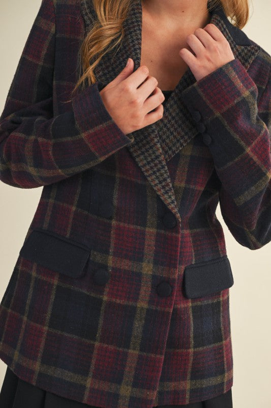 Bowie Plaid Blazer