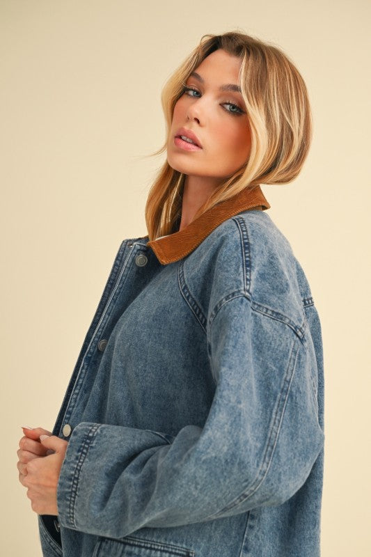 Lola Denim Barn Jacket
