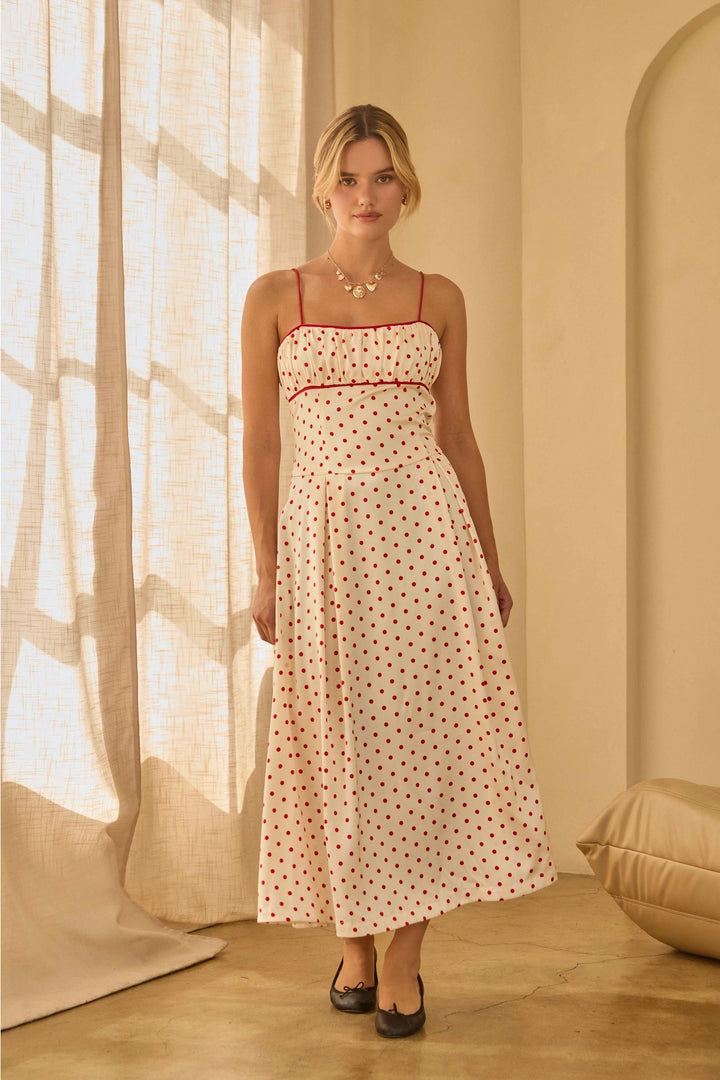 Monroe Polka Dot Midi