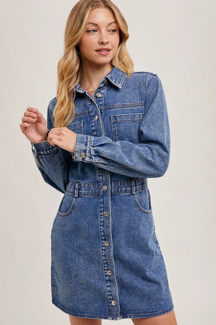 Leila Denim Dress