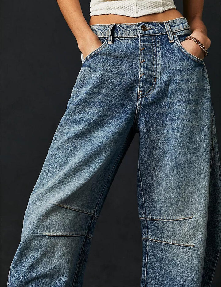 Aster Barrel Denim