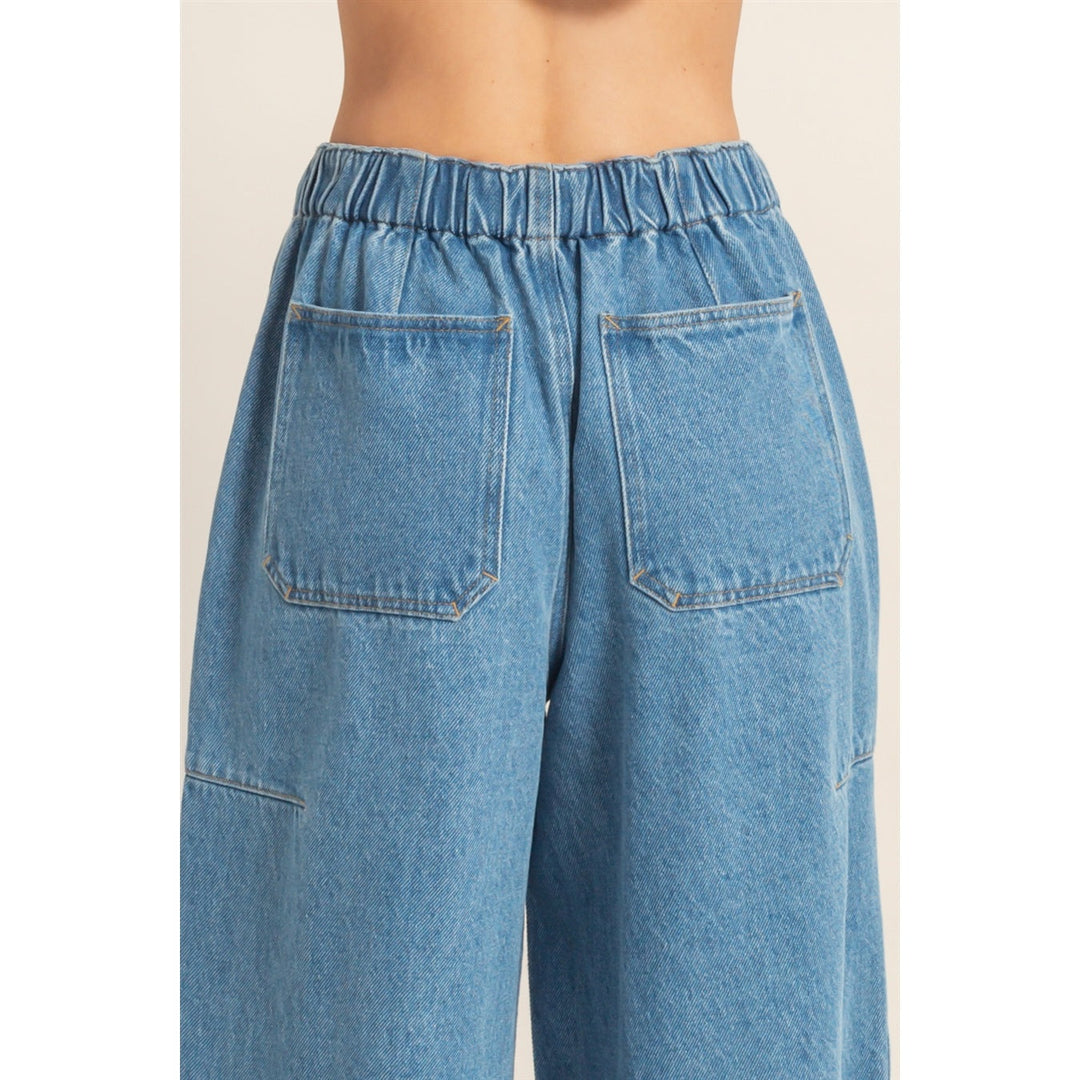 Holly Oversized Pocket Denim