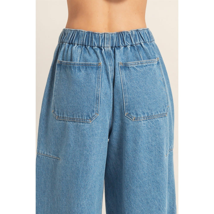 Holly Oversized Pocket Denim