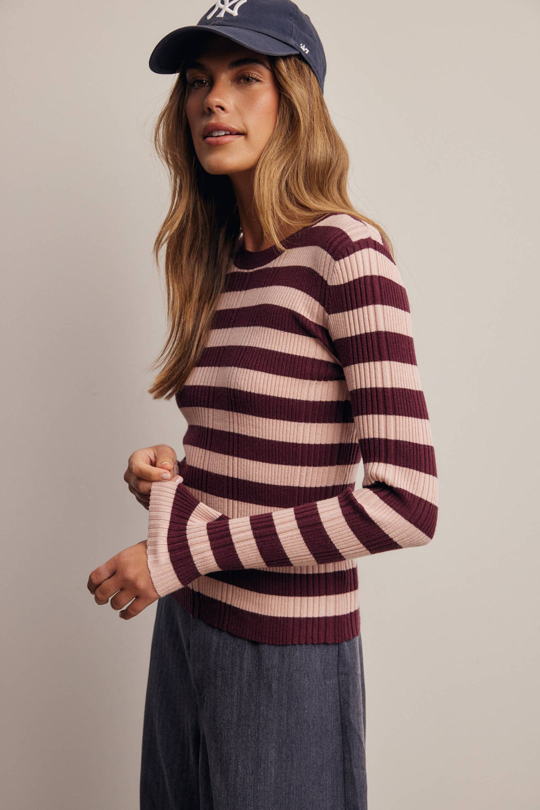 Carrie Rib Knit Top