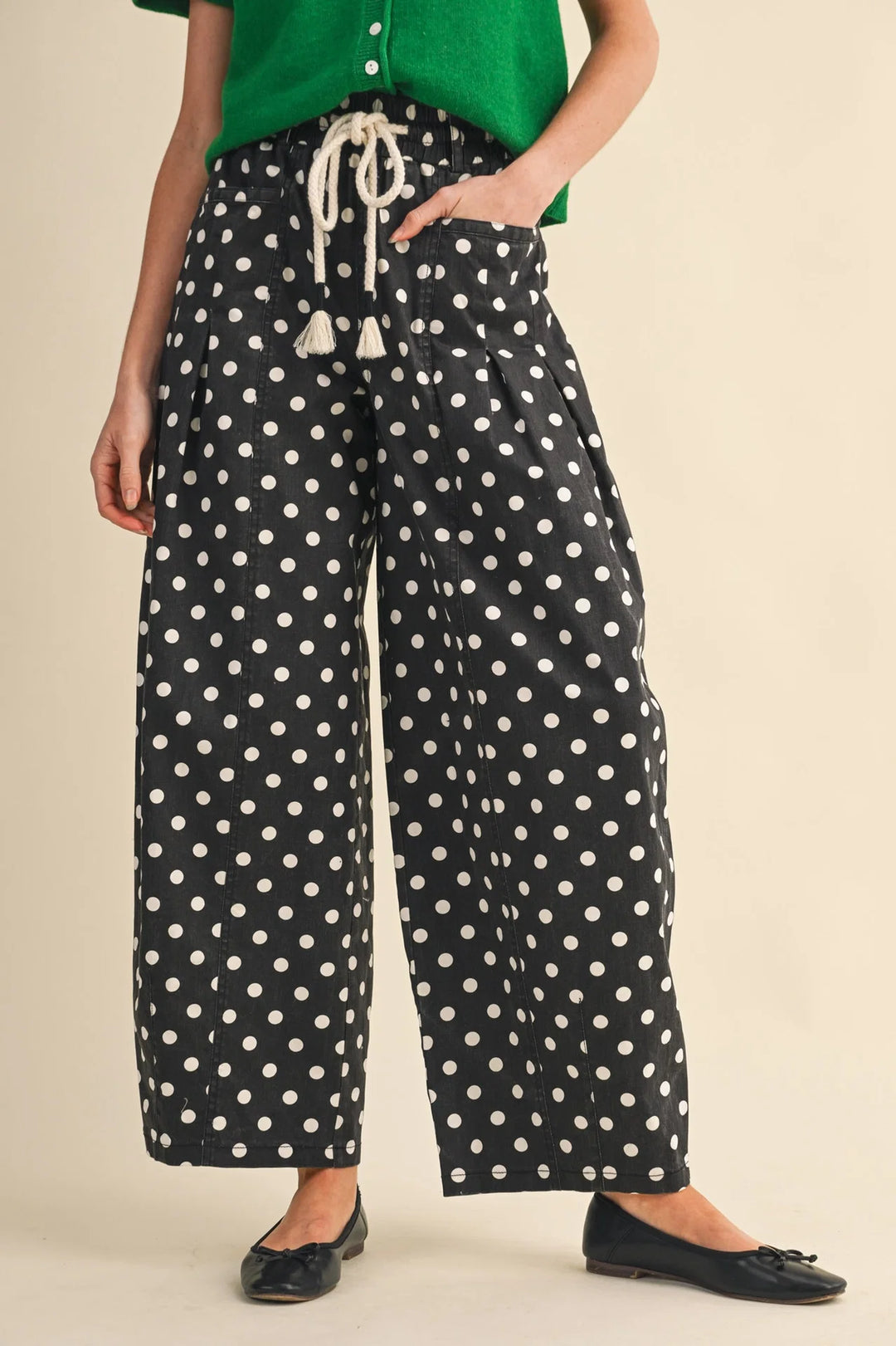 Nadia Barrel Pants