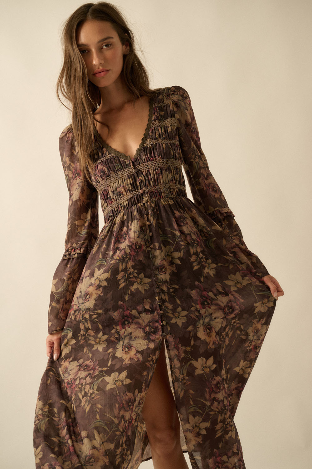 Floral Grace Midi