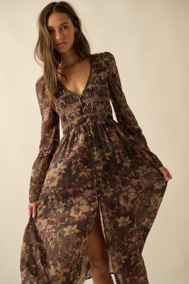 Floral Grace Midi