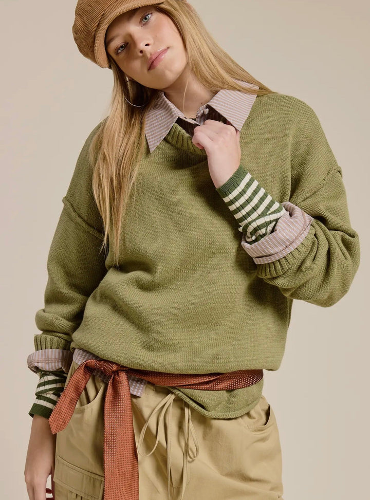 Mary Raw Edge Sweater