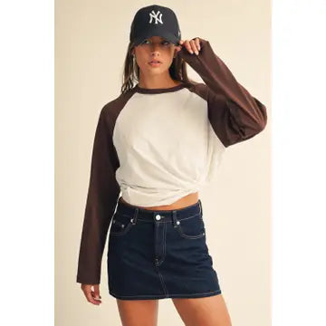 Drew Baseball Tee