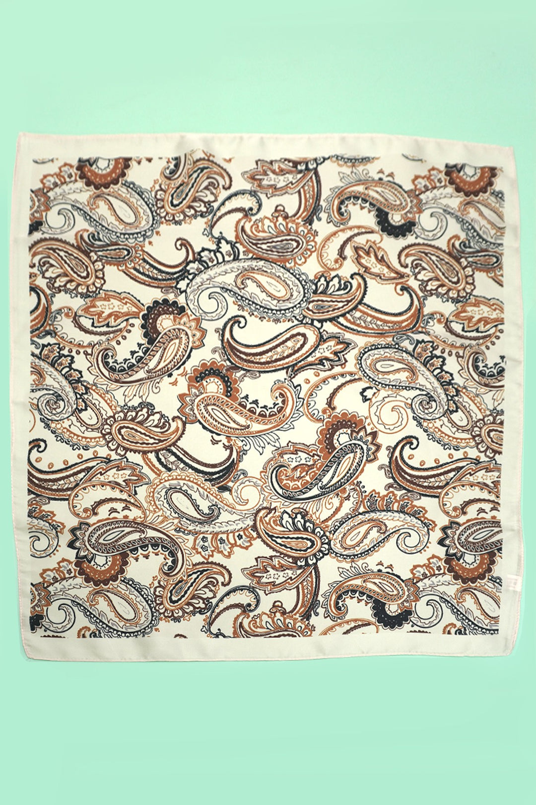Crimson Paisley Scarf