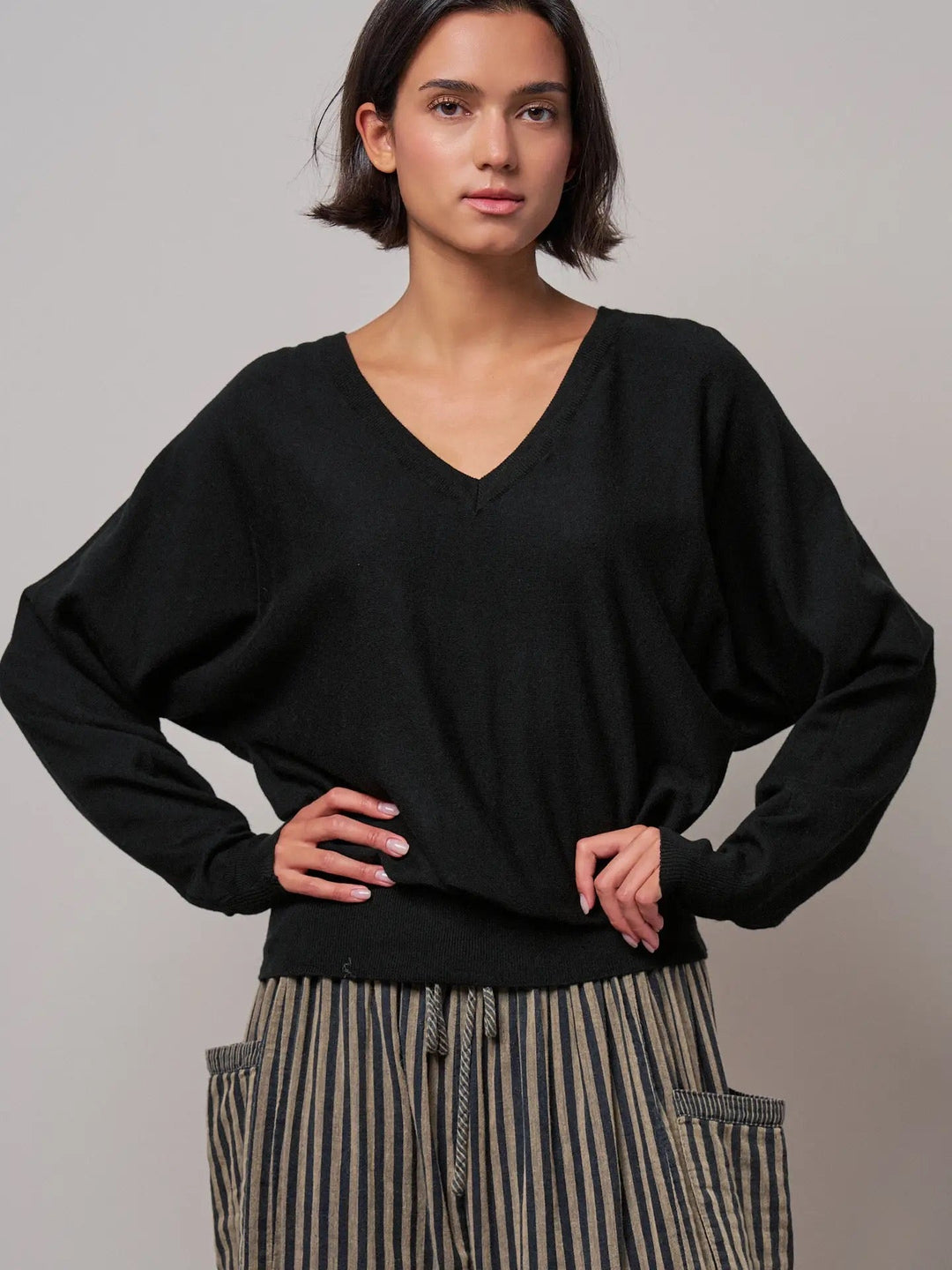 Rosetta Drop Shoulder Sweater