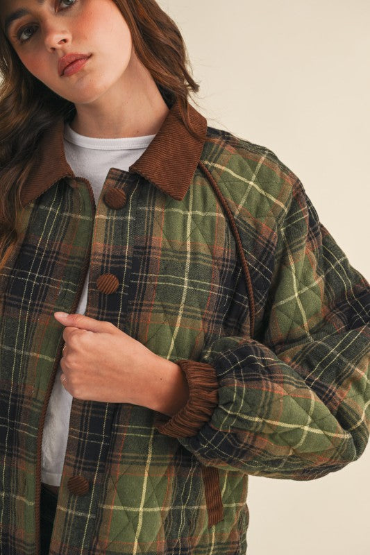 Devon Plaid Jacket