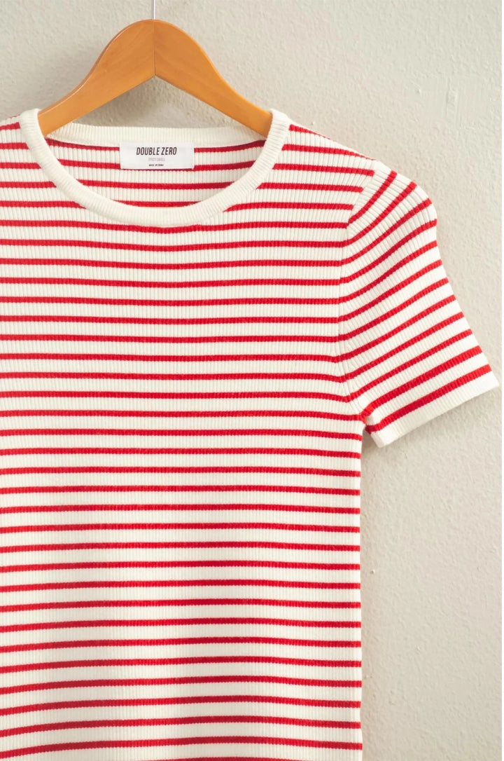 Ali Ribbed Crew Neck