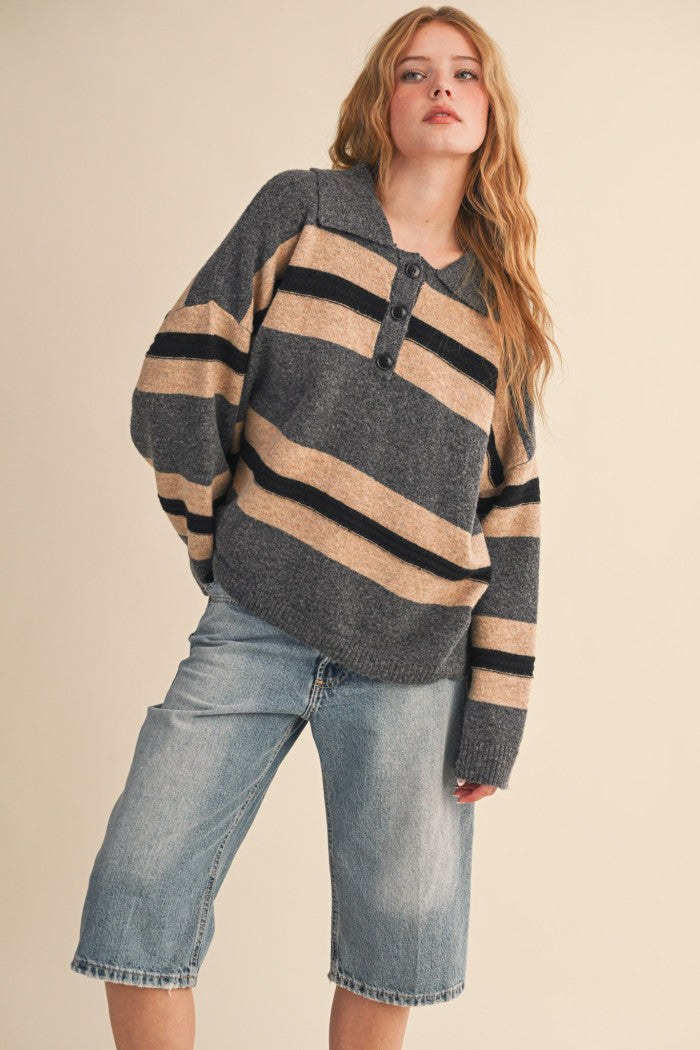 Pepper Rugby Sweater