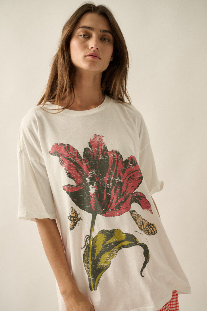 Floral Vintage Tee