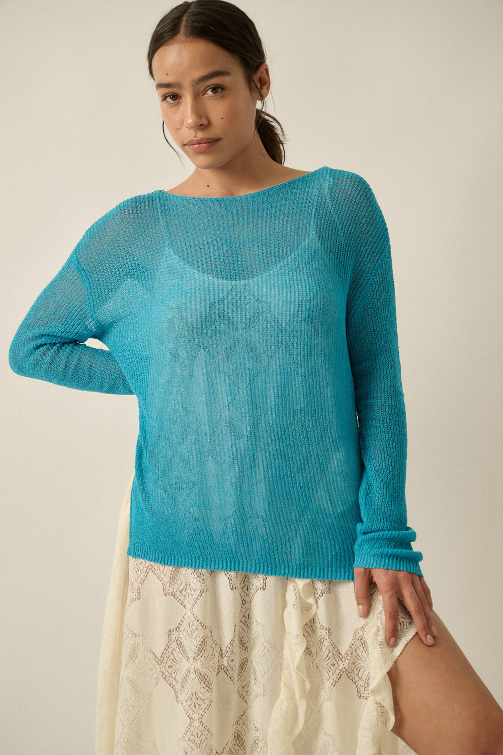 Bridget Boatneck Sweater