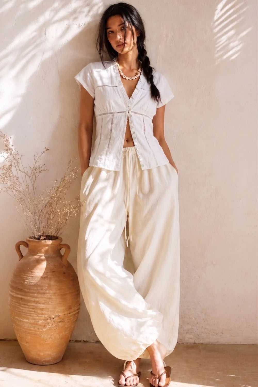 Aurelia Panel Blouse