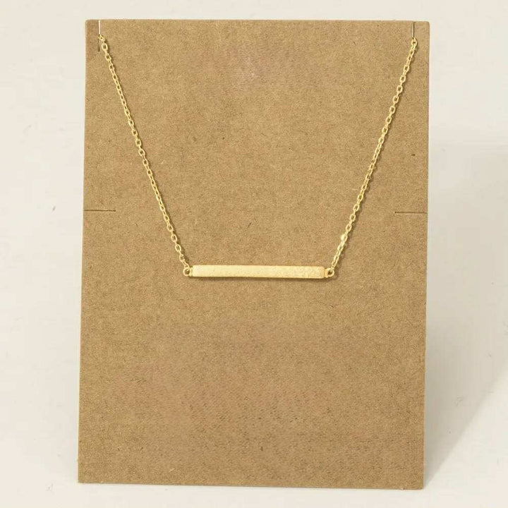 Thin Bar Pendant